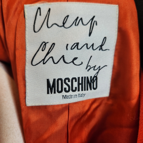 Chic And Cheap By Moschino Mini Skirt And Jacket Size 6 - Picture 15 of 15